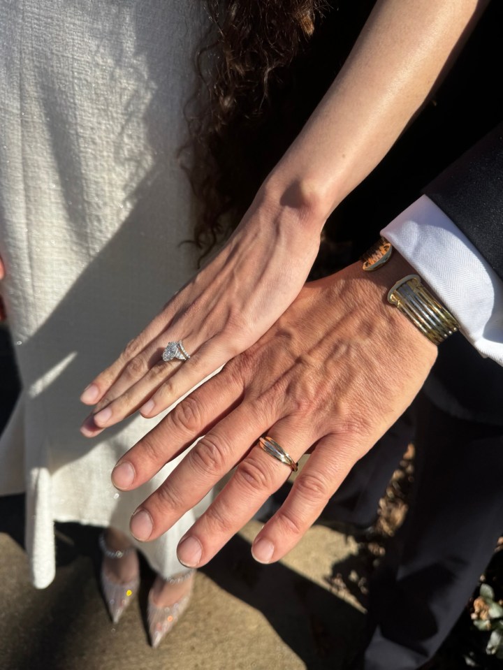 Saying ‘I do’ to Mr&nbsp;Wright.